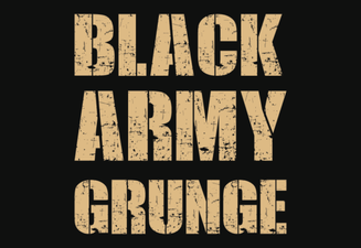 Black Army Grunge Font Design Ideas & Tips